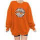 thumbnail image 1 of ICHUANYI Liquidación Moda de mujer Otoño Impreso Blusa suelta de manga larga Cuello redondo Casual Pullover Tops Sweatershirt ICHUANYI WER202308170936, 1 of 3
