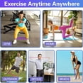 thumbnail image 3 of Kit esencial de pilates LLDYYDS - Equipo de fitness portátil - con aros de pilates tonificantes y bandas de resistencia, pelota de yoga, 3 of 7