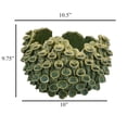 thumbnail image 5 of Benzara Nina - Cuenco decorativo de cerámica verde (28 cm), 5 of 5