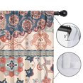 thumbnail image 4 of Blackout Kids Curtains,Multicolor Ethnic Patchwork Pattern Childrens Insulated Curtains Set Of 2,Bedroom Essentials,Toddler Room Decor 52x84in(132x213cm), 4 of 5