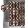 thumbnail image 3 of Small Stall Shower Curtain 36x72 Inch Narrow Half Size Country Boho Bath Curtains Bathroom Decor Vintage Farmhouse Traditional Pattern Waterproof Fabric Shower Curtain Set with Hooks 36 Inch, 3 of 6