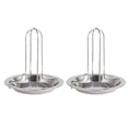thumbnail image 1 of Inteprter Rejilla para pollo asado de acero inoxidable, 2 uds., soporte desmontable para pollo a la parrilla, soporte estable para pollo a la parrilla, Utensilios de cocina Inteprter HA013719-00, 1 of 6