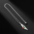 thumbnail image 2 of Wweixi Exquisite Palestine Map Pendant Necklace Symbol Of Unity And Peace Exquisite Polishing And Thick Gold, 2 of 6