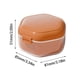 thumbnail image 3 of Estuche para retenedores de ortodoncia con contenedor de limpieza - Caja de almacenamiento invisible para aparatos dentales y prótesis dentales, soporte portátil de viaje para aparatos dentales,, 3 of 7
