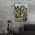 thumbnail image 6 of Epic Art 'Cottage Garden' by Janet Pidoux, Acrylic Glass Wall Art, 24"x36", 6 of 8