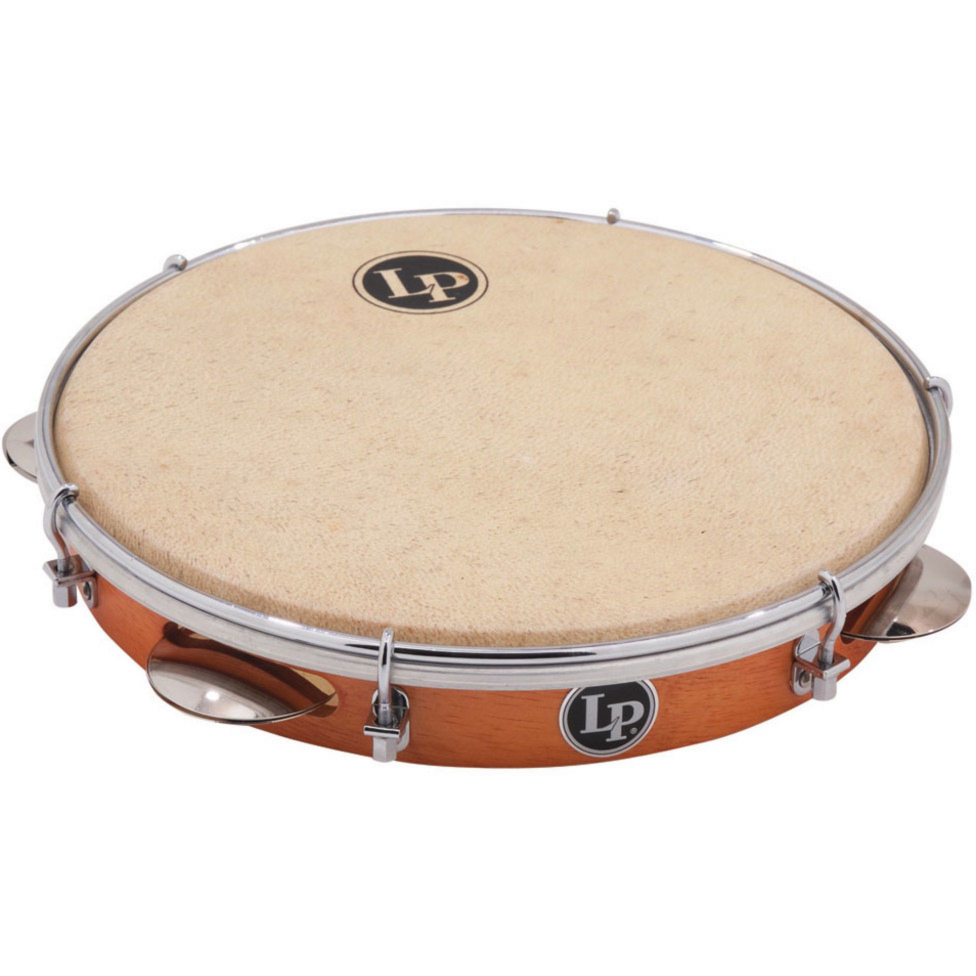 Latin Percussion 10" Wood Pandeiro with Natural Head - LP3010N