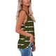 thumbnail image 1 of Tirantes finos a rayas, camiseta de tirantes finos con cuello en V para mujer, tirantes finos a rayas para mujer, muy recomendable, 1 of 5