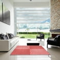 thumbnail image 7 of Ahgly Company Machine Washable Indoor Rectangle Transitional Fire Engine Red Area Rugs, 7' x 9', 7 of 7