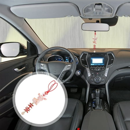 ifundom Rearview Mirror Hanging Deer Decor Car Charms Good Amulet Accessories 1 Pack