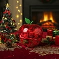 thumbnail image 6 of YIKA Christmas Decoration Christmas Apples Box Plastic Candy Box Gift Box Transparent Snack Box Christmas Decoration, 6 of 6