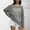 Dark Gray, variant on Sexy Ripped Sweaters for Women Fall Winter Fashion Long Sleeve Sweater Sheer Mesh Crew Neck Shirts Solid Casual Pullover Tops