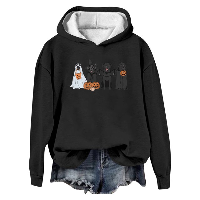 WEAIXIMIUNG Chandail en Molleton pour Femmes Col Rond Fermeture Éclair Mode Féminine Imprimé Lettre Chandail à Capuchon Décontracté Coupe Ample Pull Chandail en Molleton