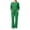 Green, variant on Scrubs for Women Set, Women's Long Sleeve Scrub Set 4-Pocket Medical Uniform Nurse Workwear with Drawstring Waist for Hospital Daily Wear