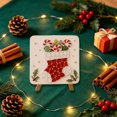 thumbnail image 3 of Christmas DIY Sea Glass Art Kit, Festive Handmade Painting Set for Adults Beginners, Holiday Home Decor Craft Kit, 3 of 3