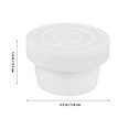 thumbnail image 2 of OUNONA 2-Pack White Rubber Pool Ladder Plugs, Easy to Install Bumpers for Inground Swimming Pool Steps, 2 of 8