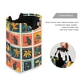 thumbnail image 3 of Yayeee Freestanding Laundry Hamper with Handle Collapsible Large Storage Basket for Clothes, Jungle Stamp, 3 of 7