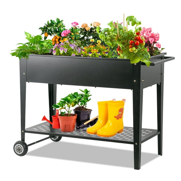 Raised Garden Beds Wheels