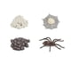 thumbnail image 1 of Modelo de figuras en miniatura de animales araña, juego de figuras de juguete de criaturas Sincero Hogar, 1 of 1