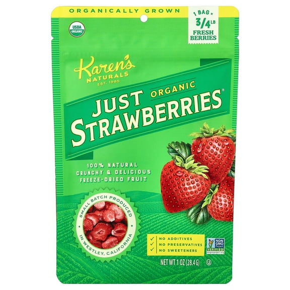 Karen's Naturals Organic Just Strawberries 0.8 oz
