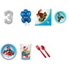 Super Mario Brothers Mario Kart Wii Party Supplies Party Pack For 32 With Silver #3 Balloon