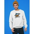 thumbnail image 2 of Basketball Sharks Sweatshirt Men -SPIdeals Designs, Male 3X-Large, 2 of 4