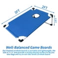 thumbnail image 2 of Juego de juegos MonSports Cornhole portátil de 91 x 61 cm, 8 bolsas, 2 of 7