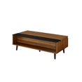 thumbnail image 1 of Mesa de café Casafoyer Avala rectangular en nogal con parte superior elevable, 1 of 5