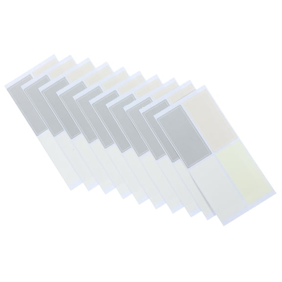 Pretyzoom 120Pcs Multi Color Sticker Label Tabs Thick Smooth Self Adhesive for Home and Office
