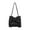 Black, variant on YiJuHui 1pcs Bowknot Canvas Shoulder Bag for Women Lightweight Crossbody Purse with Adjustable Strap Fashion Daypack for Daily Use Travel Shopping