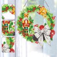 thumbnail image 3 of Corona Pintura Cristal Con Forma Especial Arbusto Navidad para Pared Ventana, 3 of 9