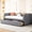 Gray, variant on Velvet Daybed with Trundle | For Small Spaces and Guests' Accommodation | Combine Style and Function in One Piece