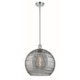 thumbnail image 5 of 516-1S-BK-G1213-14SM-Innovations Lighting-Athens Deco Swirl - 1 Light Pendant In Industrial Style-14.88 Inches Tall and 13.75 Inches Wide-Matte Black, 5 of 7