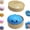 Blue, variant on Glitter Dumpling Squishy