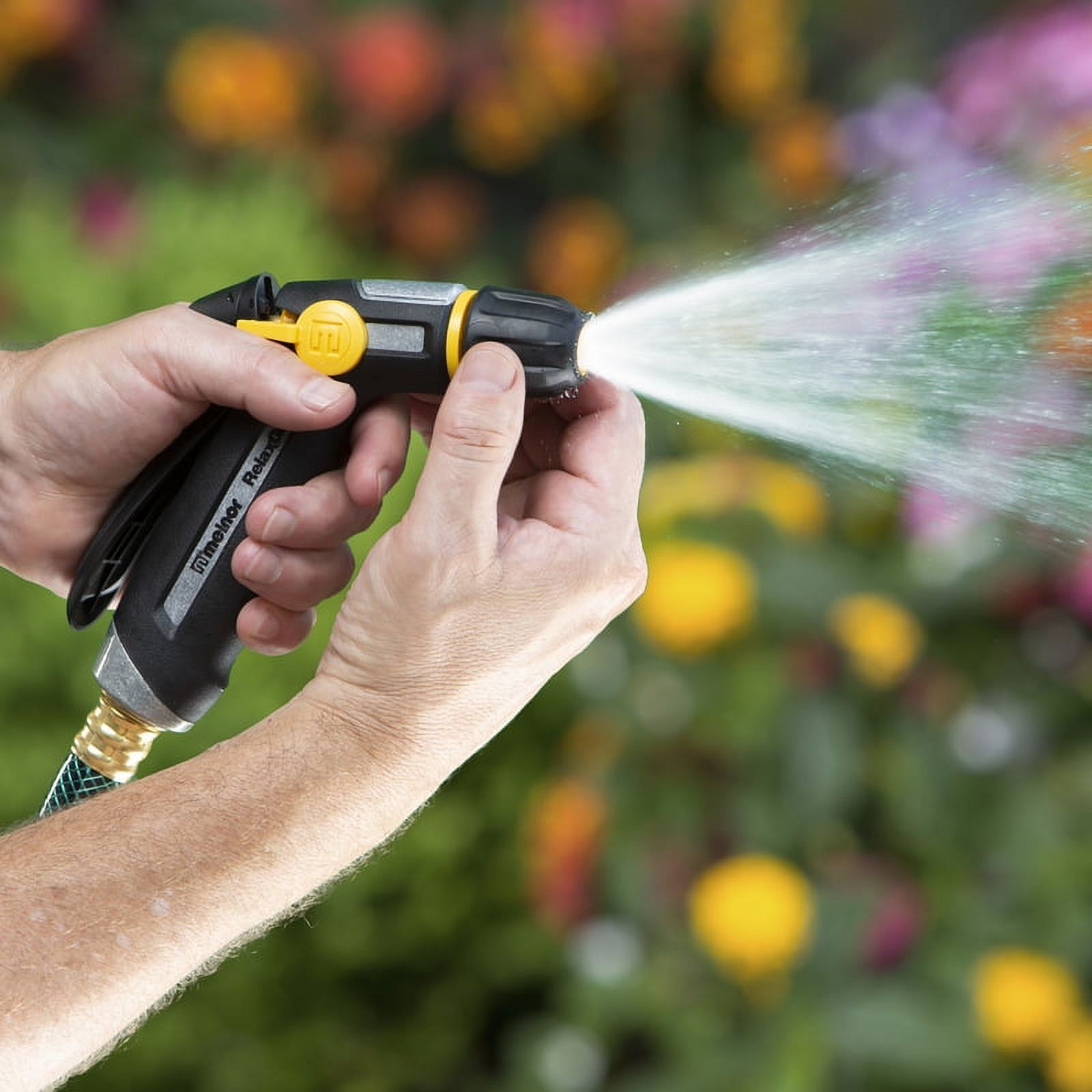 Melnor  RelaxGrip  Adjustable Metal  Hose Nozzle