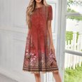 thumbnail image 2 of Fashion A-Line Dress for Women CIENVNSTG Flowy Summer Dress Perfect for Casual Outings or Parties, 2 of 6