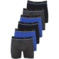 thumbnail image 5 of Sand Storm Mens Performance Boxer Briefs - 6-Pack No-Fly Tagless Breathable Underwear S-5XL Regular or Plus Size, 5 of 52