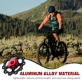 thumbnail image 2 of FONDOTIN Bike Rear Derailleur Pulley Alloy Construction 1Set 4.40X4.40X0.50 Cm For Cycling, 2 of 7
