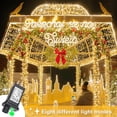 thumbnail image 4 of Guirnalda de luces navideñas Einiiya, 28 m, 250 LED, 8 modos, blanco cálido, 4 of 9