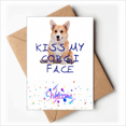 thumbnail image 1 of Corky Dog Wales Specialty Welcome Back Greeting Cards Envelopes Blank, 1 of 3