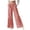 Red, variant on Sunnin Striped Drawstring Waist Pants with Pockets Straight Leg Relaxed Fit Casual Wear Pants for Women