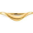 thumbnail image 5 of 14K Yellow Gold Polished Dome Ring (Size 6) Made In United States r385, 5 of 5