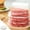 14cm, variant on 100 Sheets Thickened Non-Stick Hamburger Patty Separator Paper Oil-Absorbing Beef Burger Pad Paper, White Food-Grade Meat Separating Sheets for Kitchen Homemade Patties Grilling Freezing