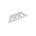 thumbnail image 2 of Excel Blades #96 Mini Micro Utility Replacement Blades – Carbon Steel, 100-Pack, Made in USA, 2 of 5
