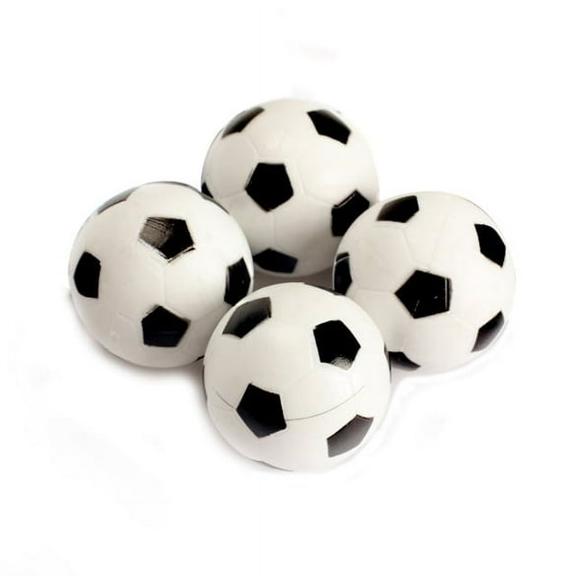 4 Uds. Mini balón de fútbol de plástico de 32mm, Mini juego de fútbol de mesa para entretenimiento