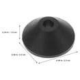 thumbnail image 2 of WEUVEB 30Ud Arandelas De Goma Para Tornillos De Con Sello Antifugas Negro, 2 of 7