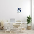 thumbnail image 2 of Stupell Industries Abstract Rock Guitar Body Modern Blue Painting, 10 x 15,Design by Annie Warren, 2 of 5