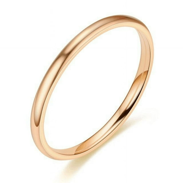 Temperamento, moda, tendencia, anillo de acero de titanio de nicho, anillo de color liso para mujer, anillo de pareja moderno, simple y brillante, joyería
