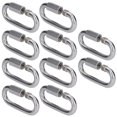 thumbnail image 2 of 10Pcs Quick Link Connector Strong Durable Easy Install Small Size Chain Connector, 2 of 5