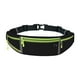 thumbnail image 5 of Riñonera para correr con cinturón para correr, riñonera elástica para mujeres y hombres, bolsa para correr para corredores de viaje, acampar y caminar verde negro, 5 of 8