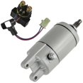thumbnail image 4 of Starter W/ Relay Solenoid For Honda Fourtrax 300 TRX300 TRX300FW 2X4 4X4 1988-00, 4 of 4